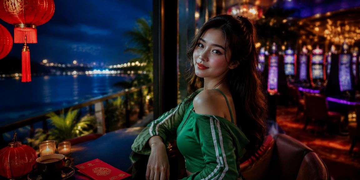 Người dùng tại Phú Quốc nhận phần thưởng đỏ trong trò chơi trực tuyến cùng ly cà phê